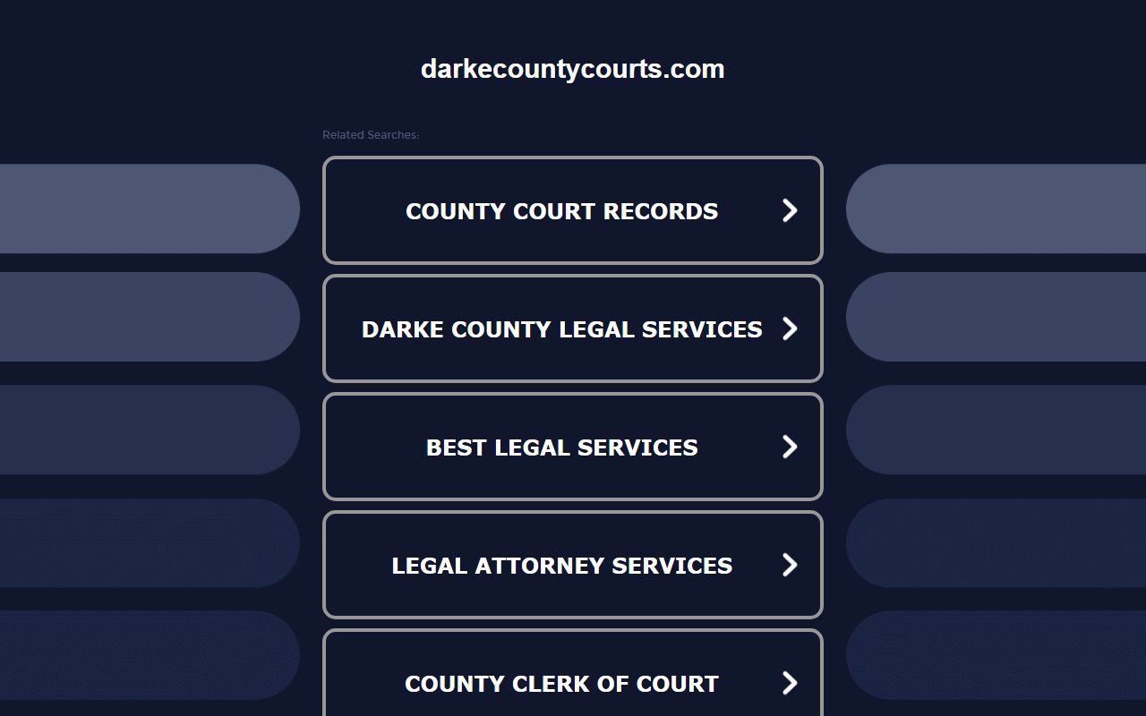 Darke County Clerk of Courts for Darke County warrant records