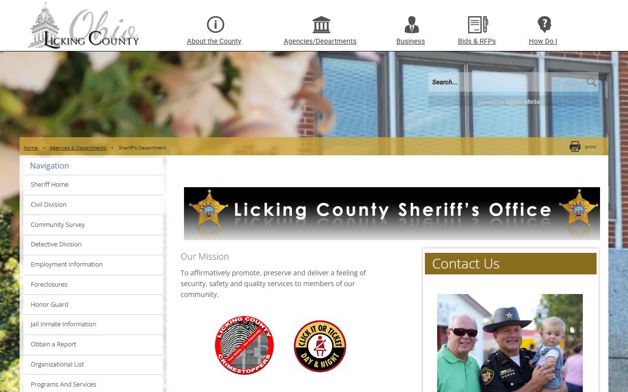 Licking County warrant records