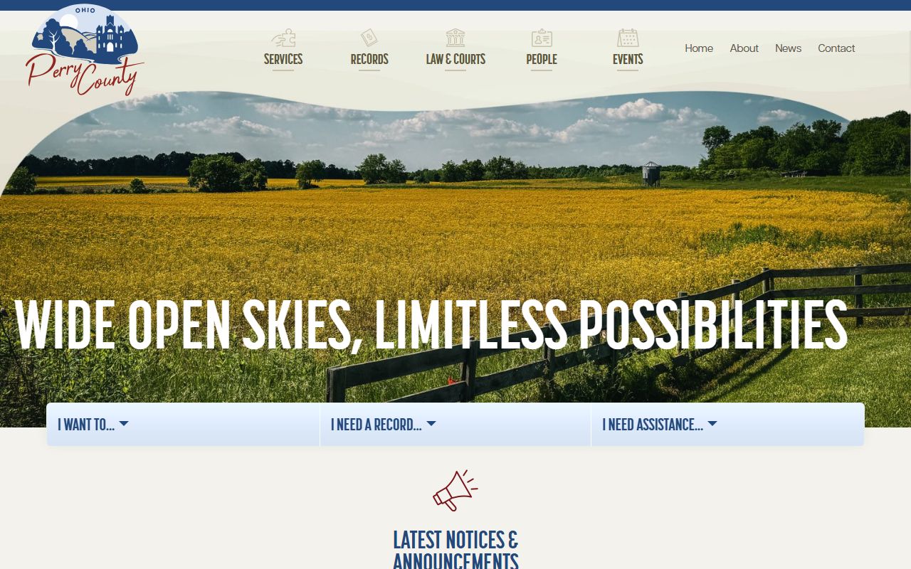 Perry County warrant records