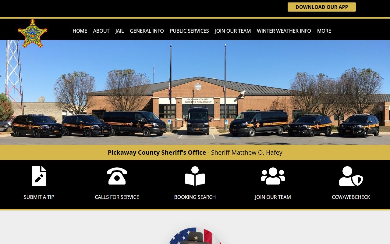 Pickaway County warrant records