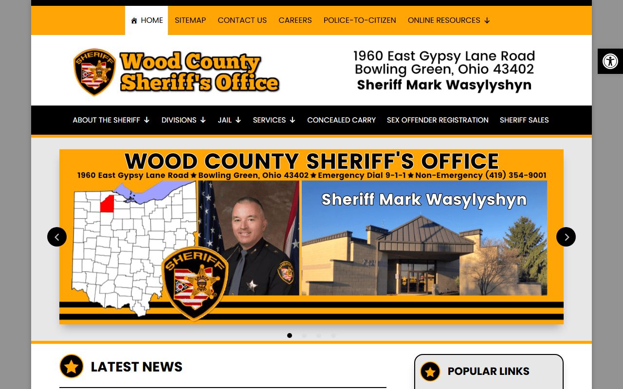 Wood County warrant records